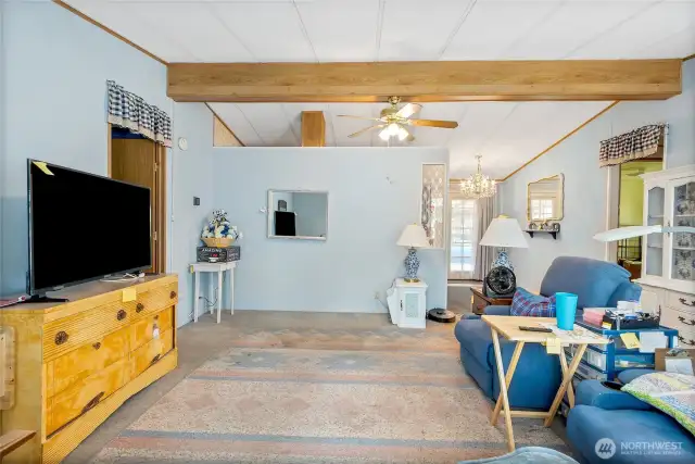 Spacious Living Room