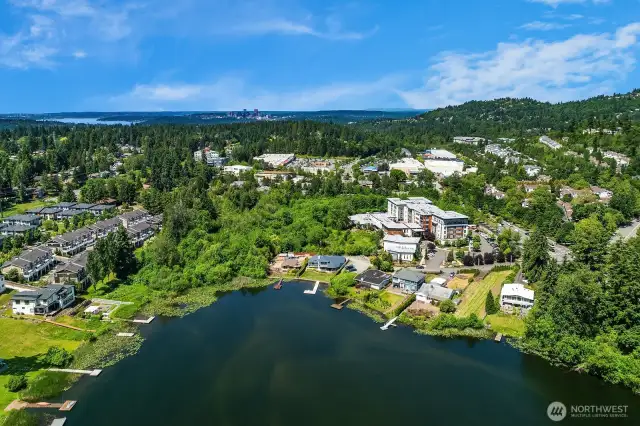 City of Bellevue in the background.