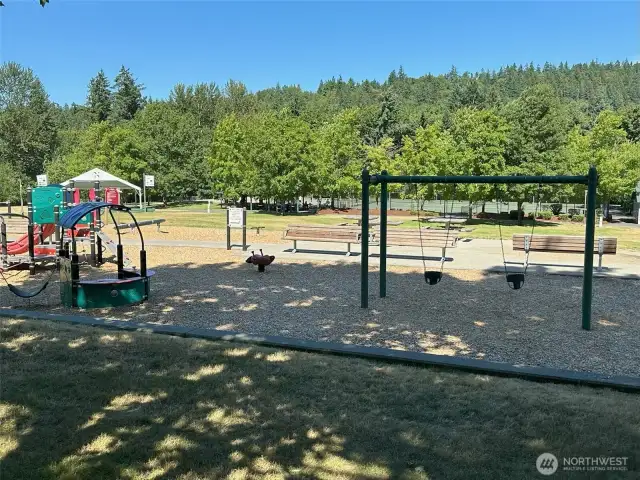 Lake Boren Park Playground at south end of lake!