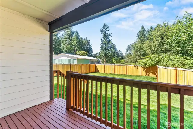 Covered Deck