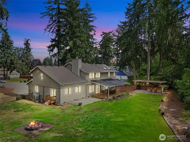 Stunning home and yard