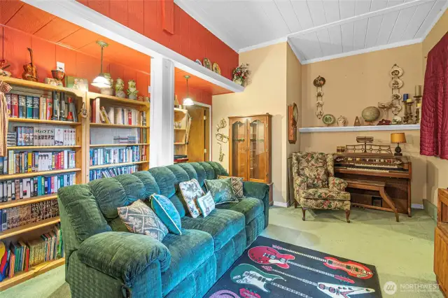 Lower level Family Room