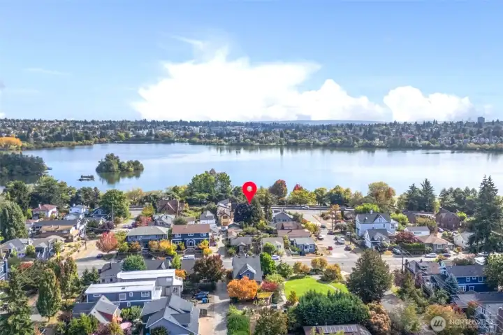 Living dream in Seattle’s highly desirable Green Lake neighborhood!