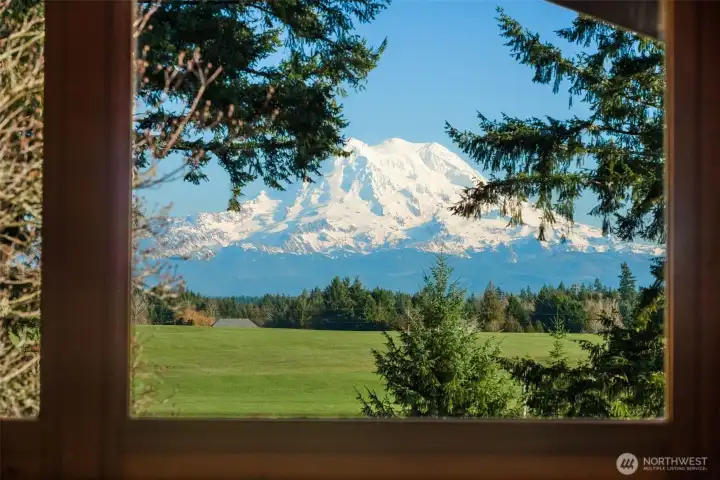 Custom Built to take advantage of the Mt View throughout the home