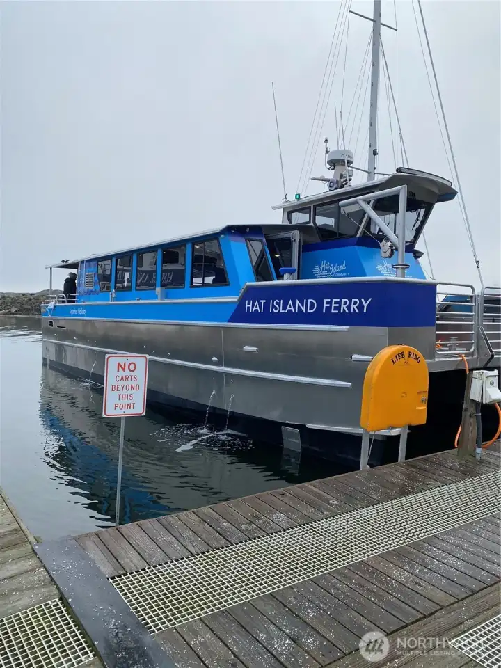 Hat Island private 48 passenger foot ferry