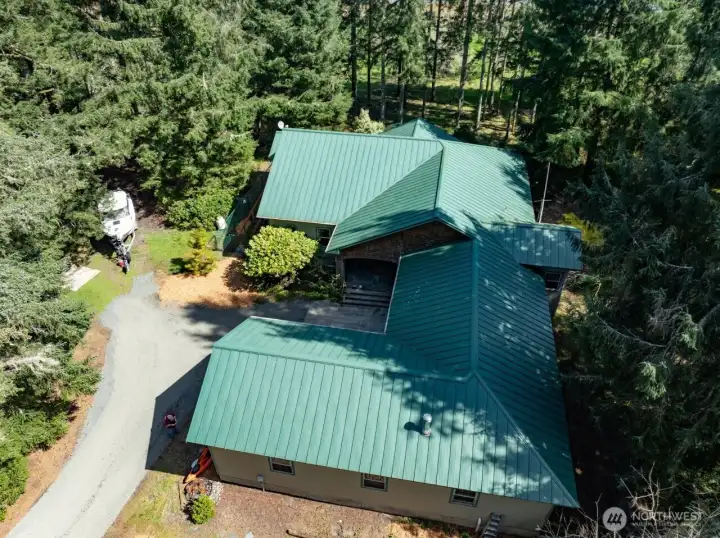 This house was built to last with metal roof and many structural additions.  Ask about them.