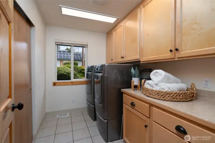 Laundry on main floor