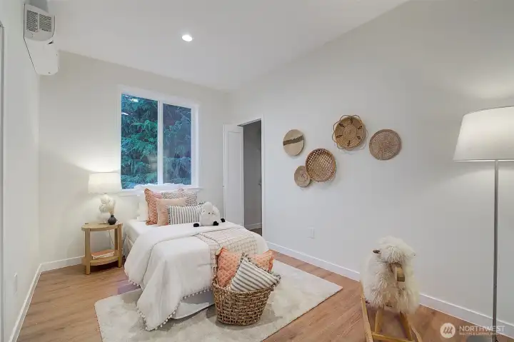 Bedroom #3 is on the upper level