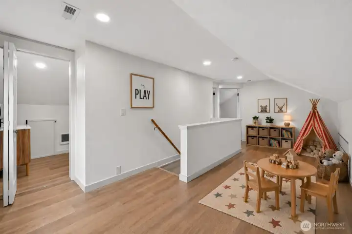 Loft Area - Virtually Staged