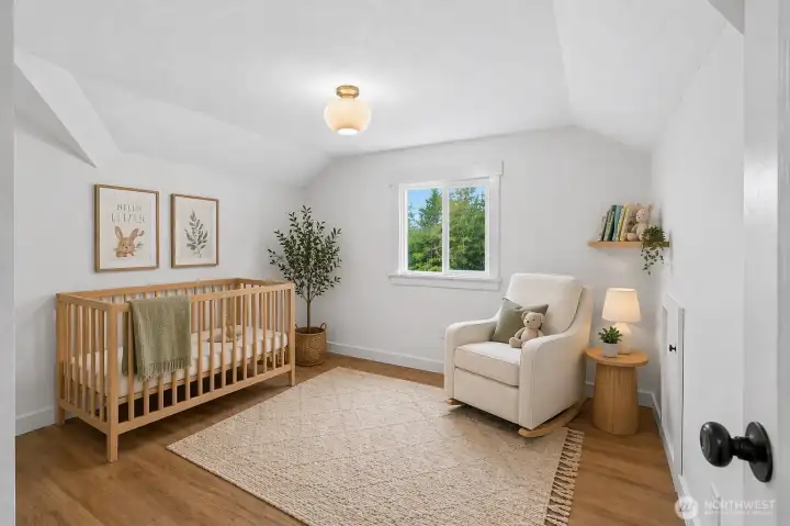 Upstairs Bedroom 1 - Virtually Staged