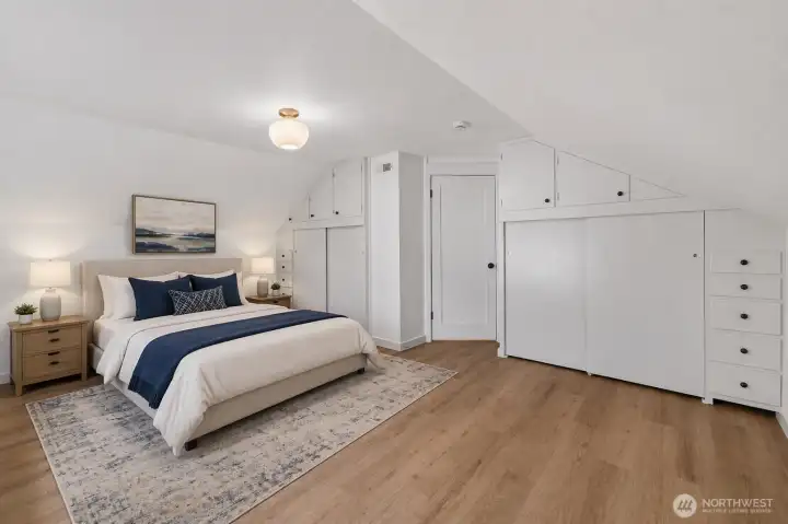 Upstairs Bedroom 2 - Virtually Staged