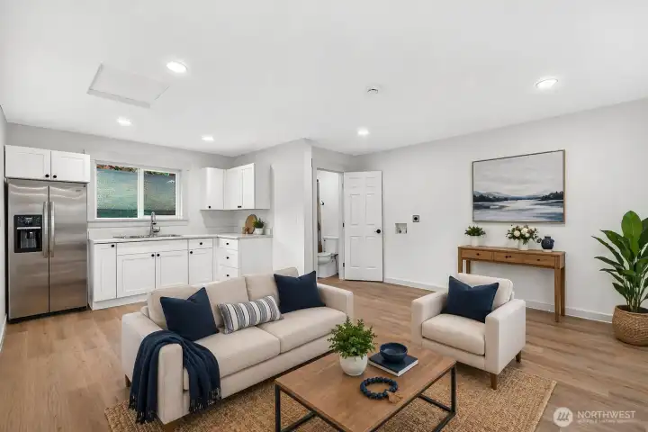 ADU/Studio - Virtually Staged