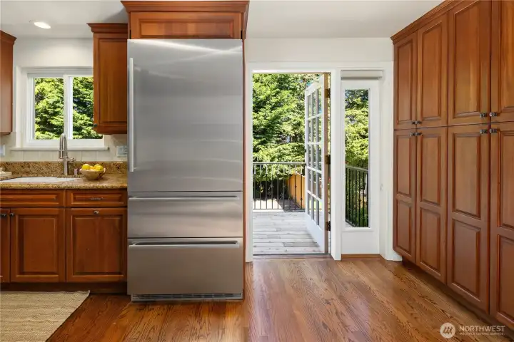Spacious living area with seamless indoor-outdoor connection.