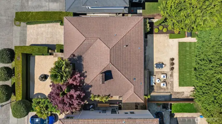 A commanding aerial footprint