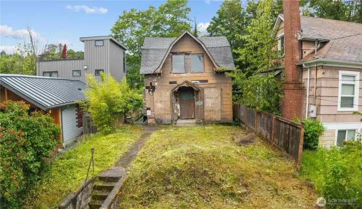 Nice sized front lawn