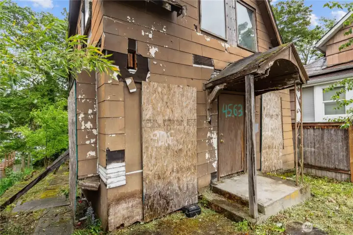 Front of home