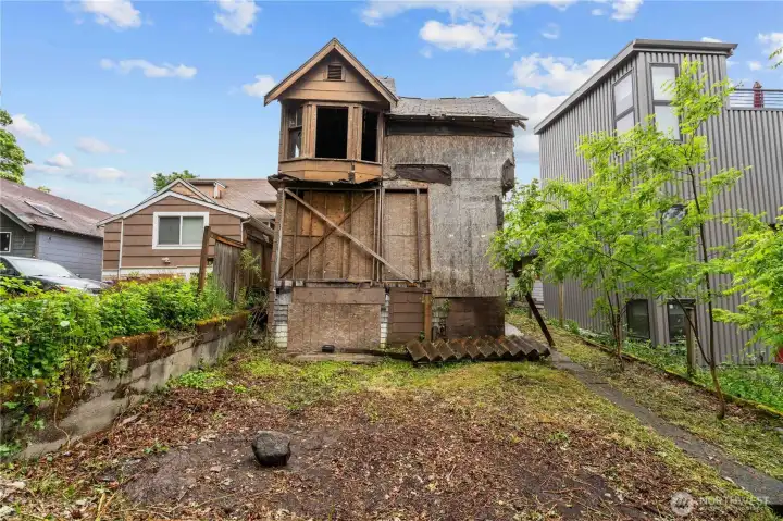 Rear of Home