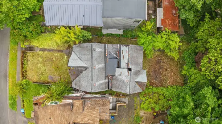 directly overhead