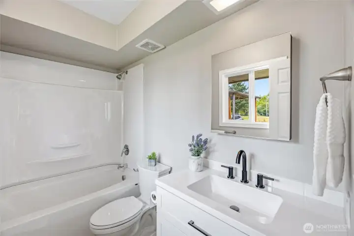 Primary en- suite bathroom