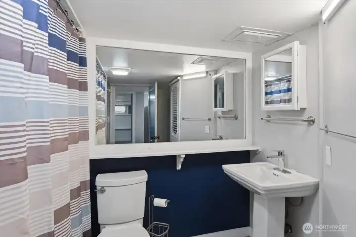 Lower level full bath