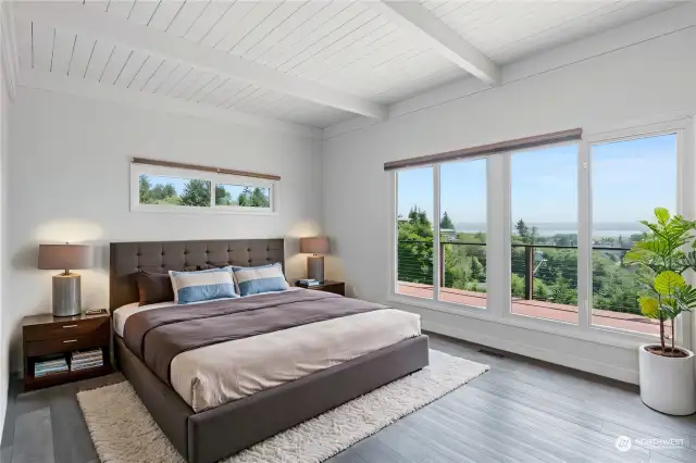 Virtually Staged - Front Bedroom Facing Southeast