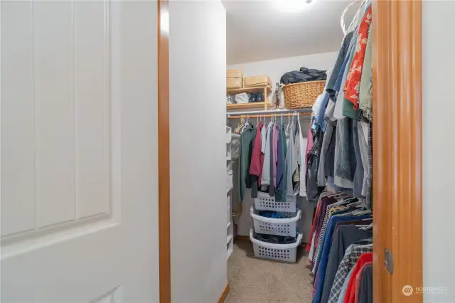 Primary walk-in Closet