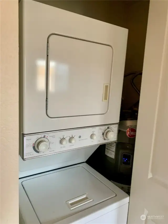 Washer/Dryer in unit.  New hot water heater too!