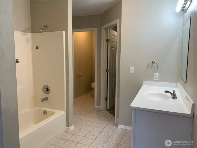PRIMARY BATH INCLUDING WALK-IN CLOSET
