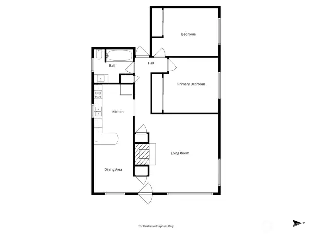 Lower unit layout
