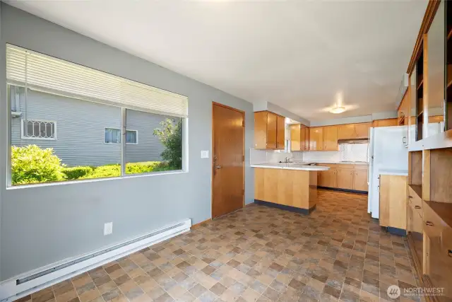 upper unit kitchen