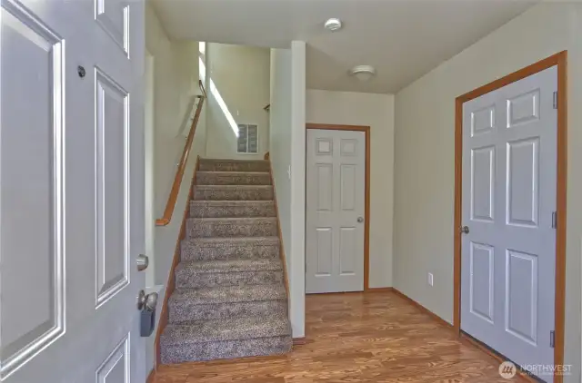 Main level entry