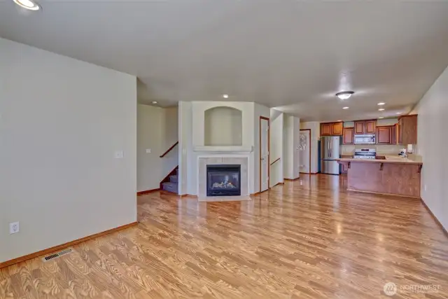 Open concept great room