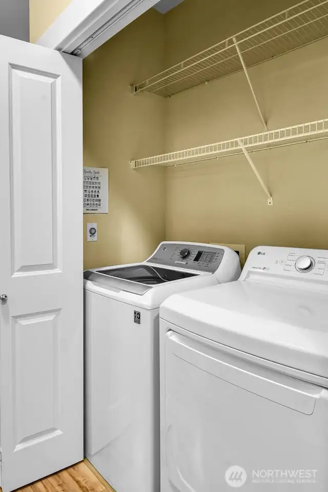 New full size washer/dryer duo!