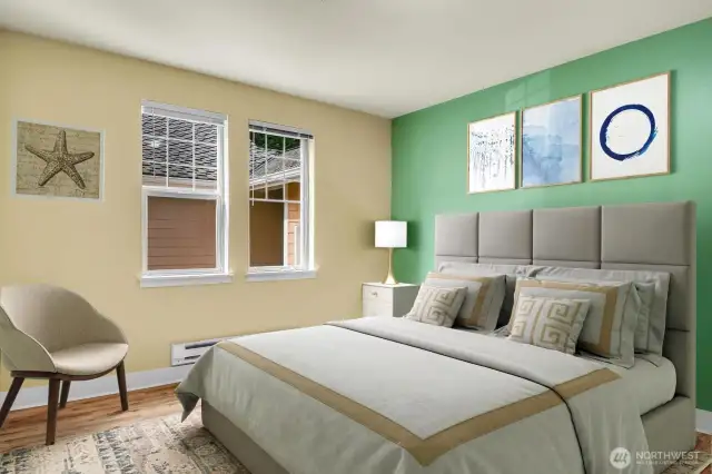 Retreat to your generous primary suite.