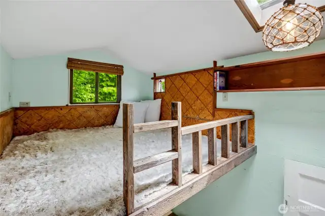 ~loft sleeping area