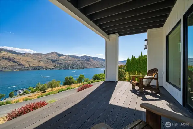 View from the deck off of bedroom 3!