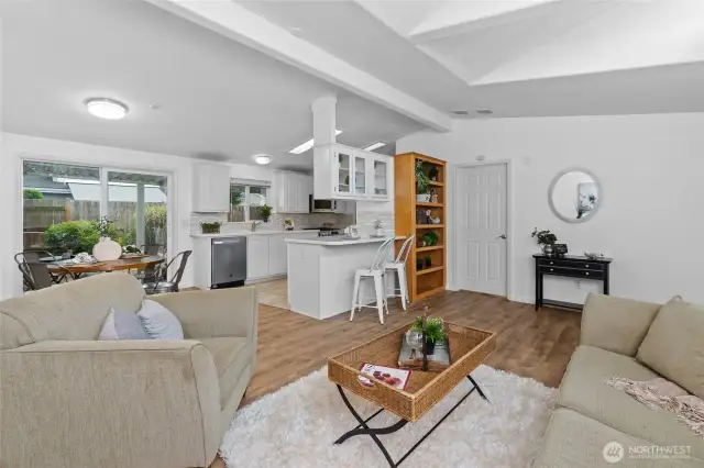 Open floor plan