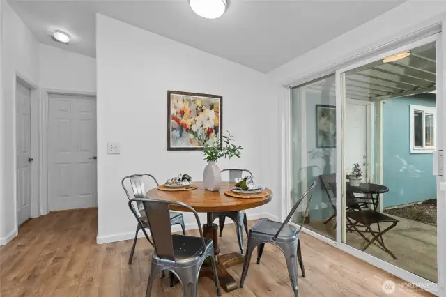 Dining area