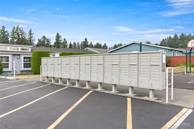Key protected mailboxes