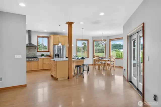 View of the Kitchen & Dining