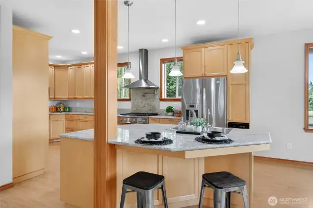 Large Island with Sink