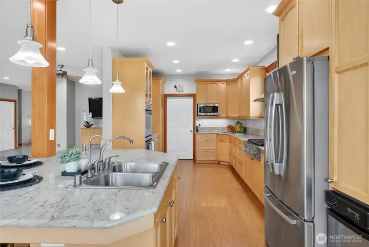 Plenty of Counter space