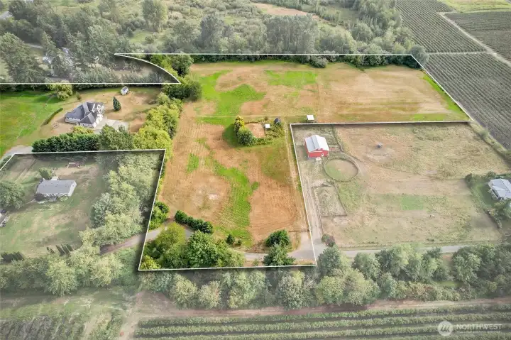 Back half of the property.