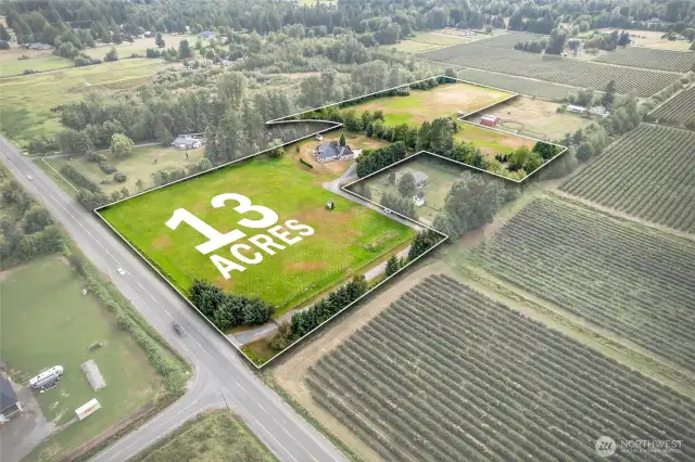 13 Acres of Property