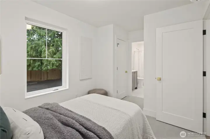 Photos of model home with similar floor plan