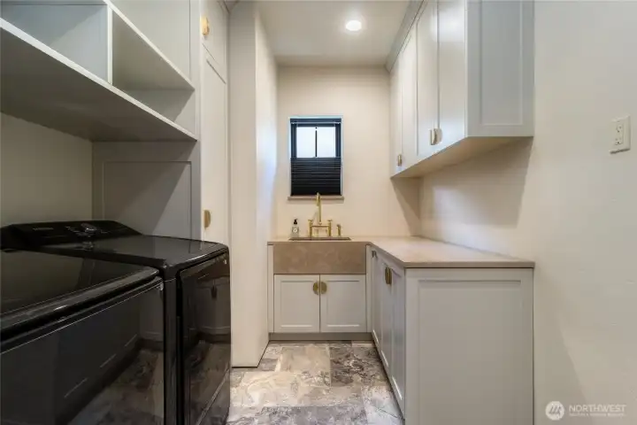 Laundry off of Garage Entry