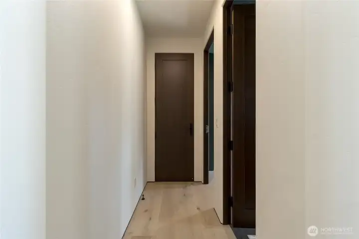 Zero Trim, Solid Core 8 Foot Doors Throughout