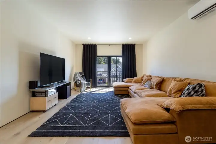 Upstairs Bonus Room with Juliette Balcony