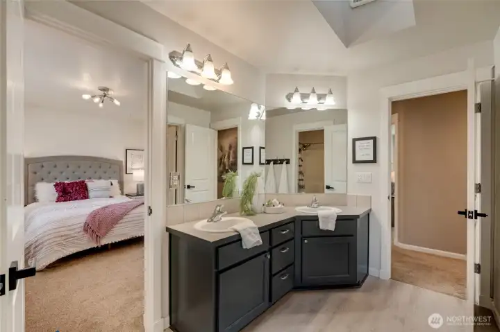 Jack and Jill bathroom