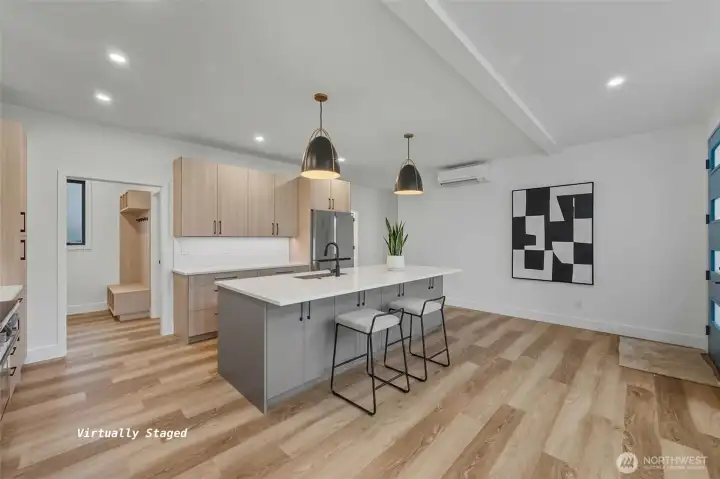 Beautiful luxury vinyl plan floors